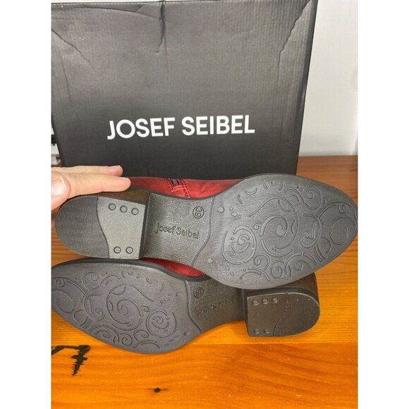 Josef Seibel Daphne 49 Women's Boots Bordeaux : EU 39 (US Women's 8-8.5) M - Picture 9 of 10